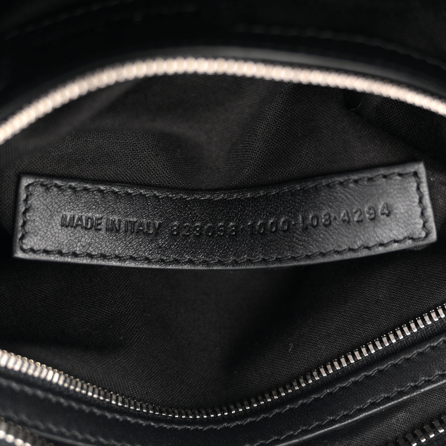 Balenciaga Agneau Arena Silver Hardware Medium Le City Black 7 of 11