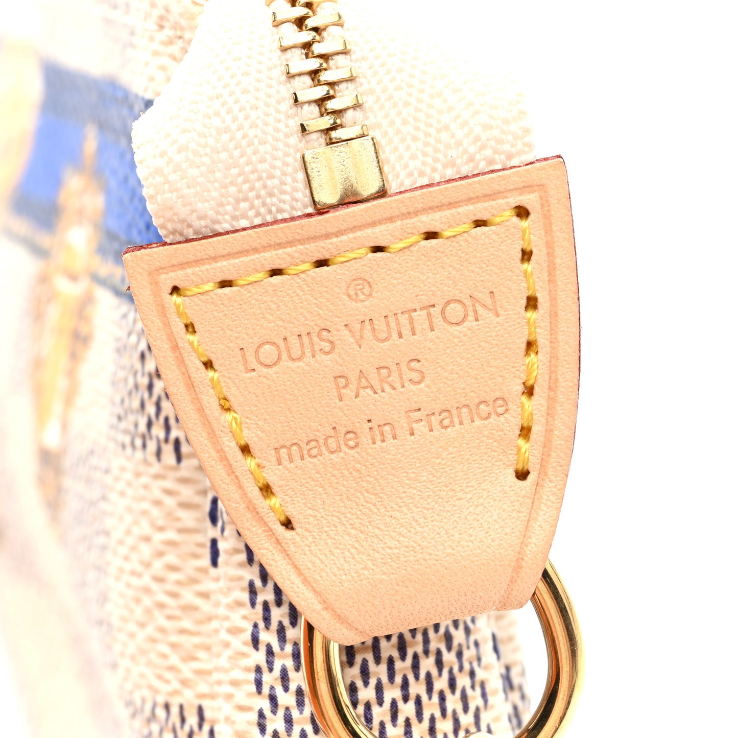 Damier Azur Summer Trunks Mykonos Mini Pochette Accessories