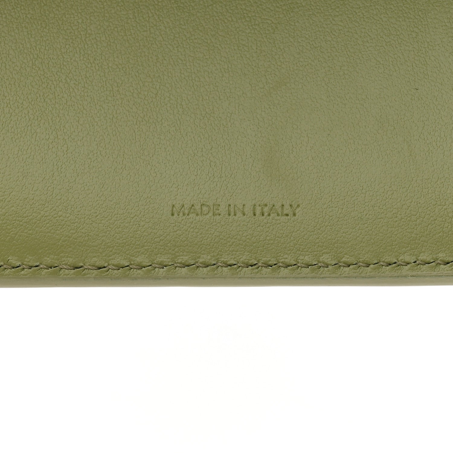 Celine Grained Calfskin Medium Multifunction Strap Wallet Sage Lilas 7 of 8