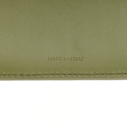 Celine Grained Calfskin Medium Multifunction Strap Wallet Sage Lilas 7 of 8