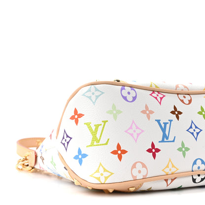 Louis Vuitton LV X TM Monogram Multicolor Boulogne NM PM White 7 of 9
