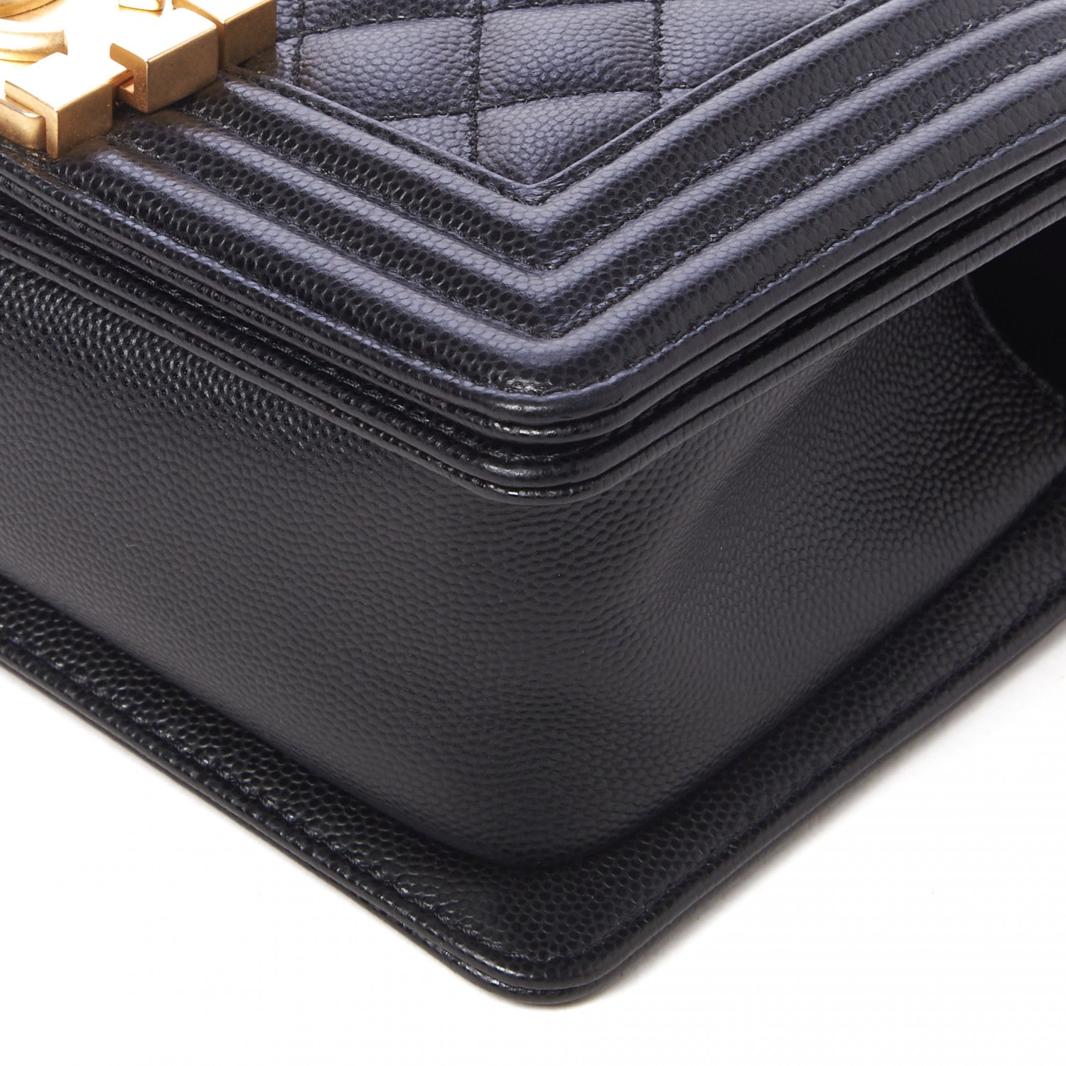 Chanel Caviar Quilted Small Boy Flap Black 4 of 10