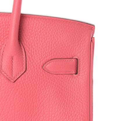 Hermes Togo Birkin 30 Rose Lipstick 10 of 31