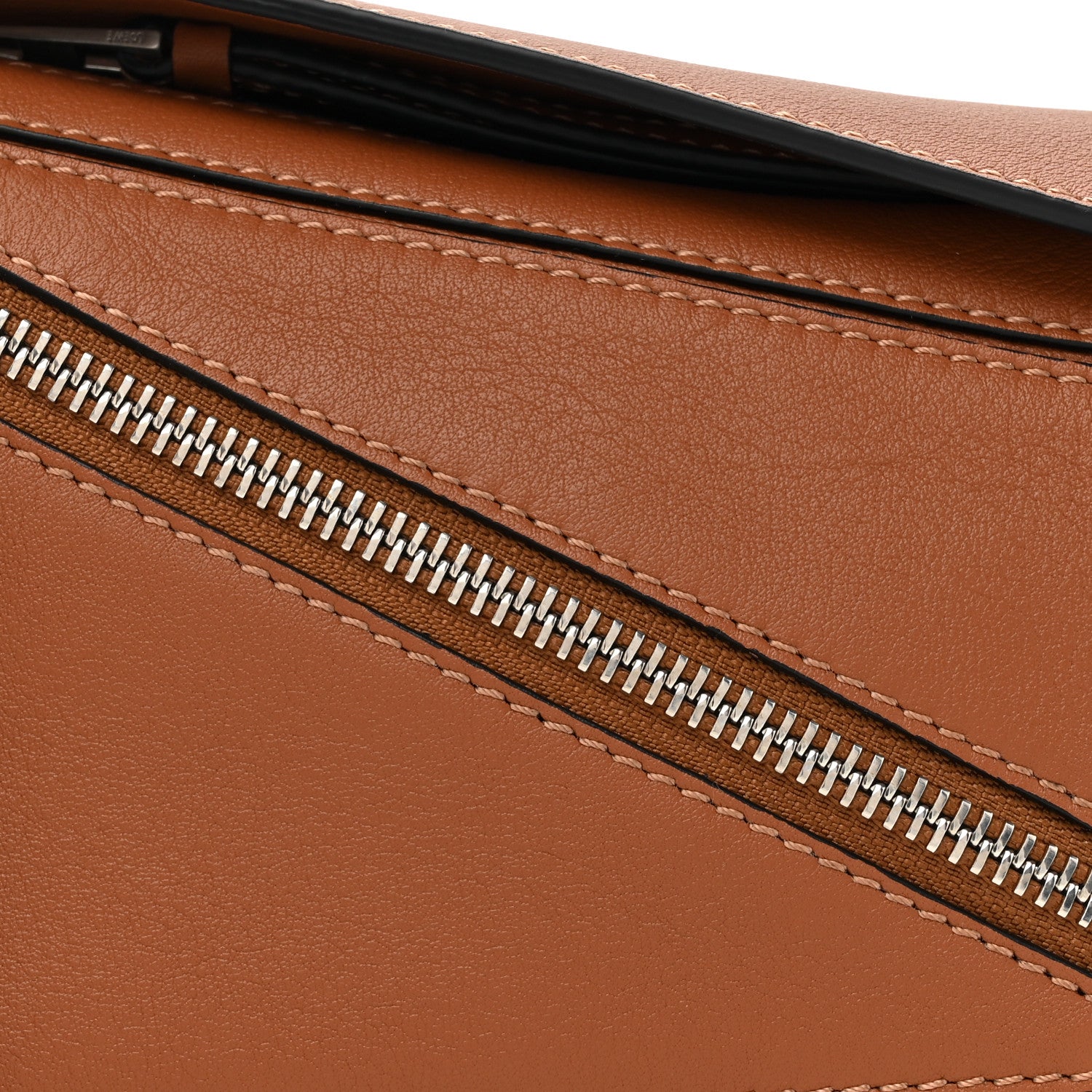 Loewe Calfskin Mini Puzzle Bumbag Tan 8 of 10