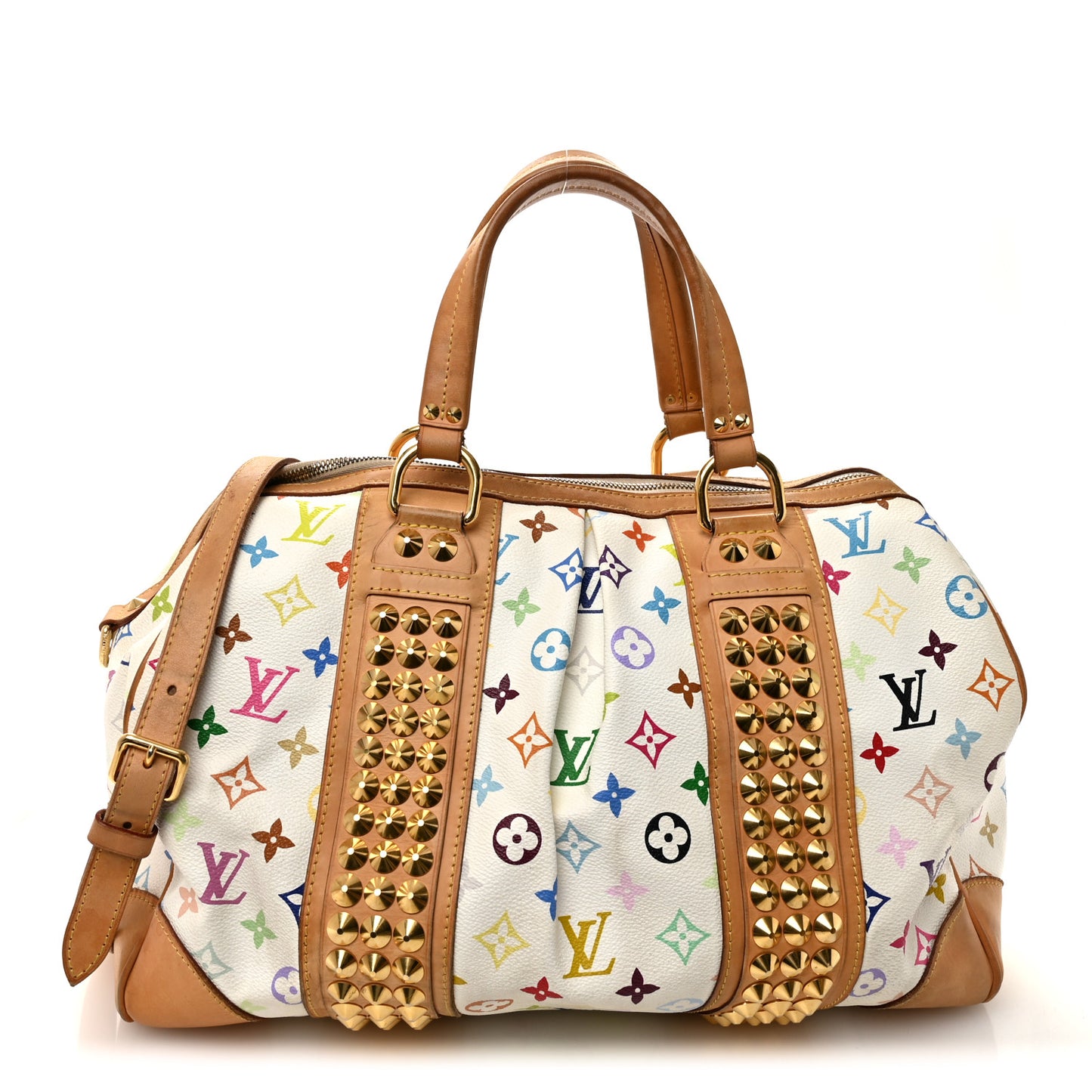 Monogram Multicolor Courtney GM White
