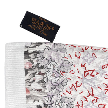 Louis Vuitton Silk Louis In The Garden Bandeau White 3 of 3