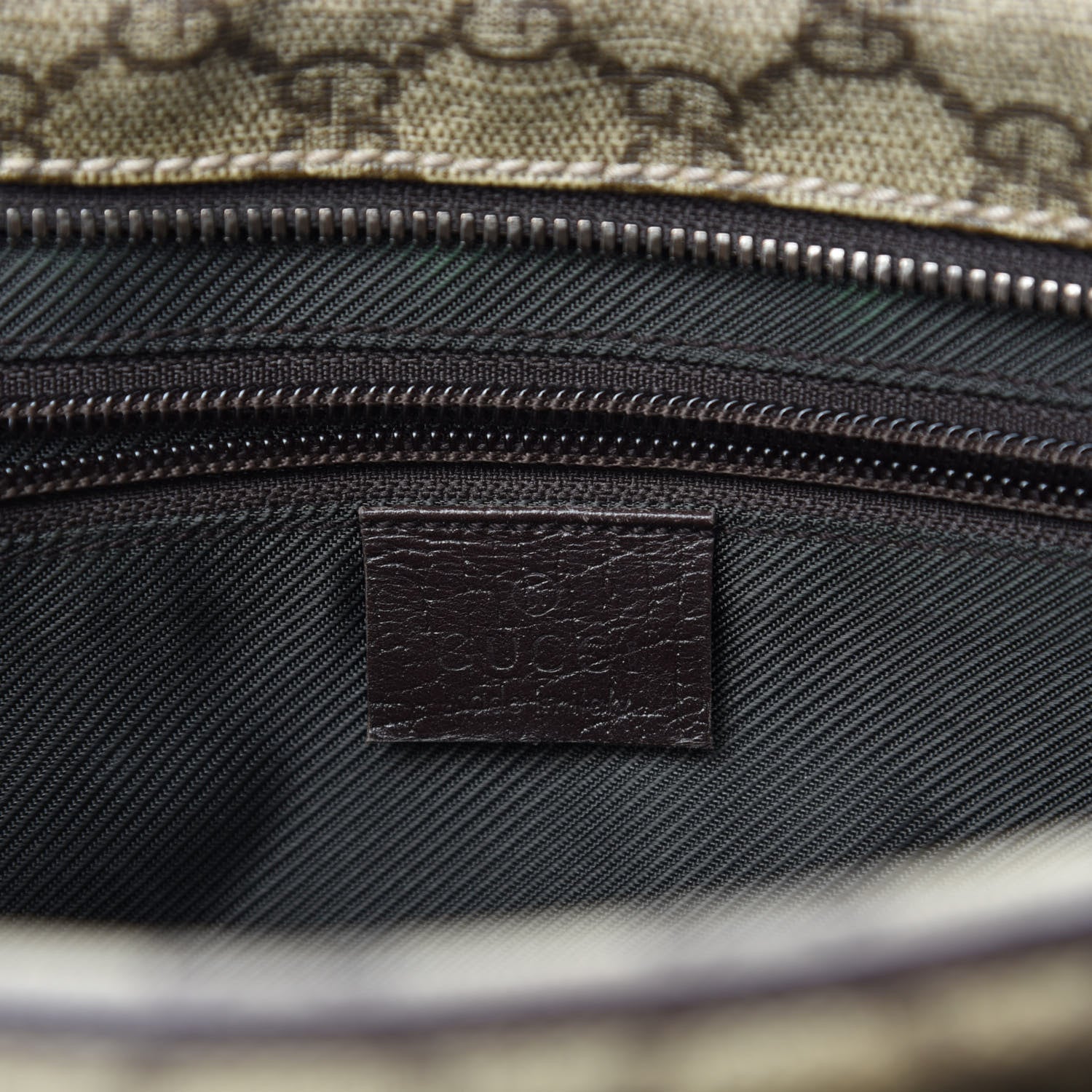 Gucci GG Plus Monogram Camera Bag Dark Brown 8 of 10