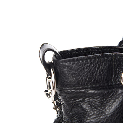 Balenciaga Agneau Classic Silver Hardware Town Black 9 of 16