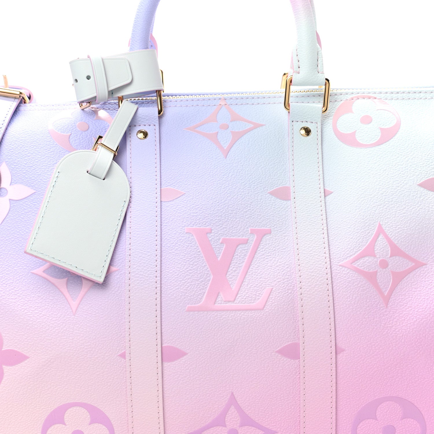 Louis Vuitton Monogram Giant Spring In The City Keepall 45 Sunrise Pastel 7 of 9