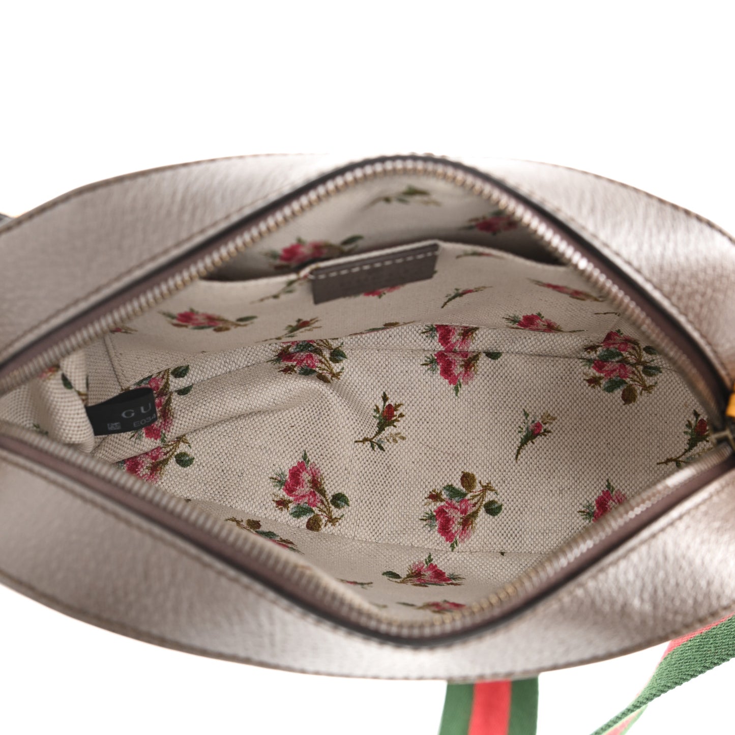 GG Supreme Monogram Web Neo Vintage Shoulder Bag Beige New Acero Crop
