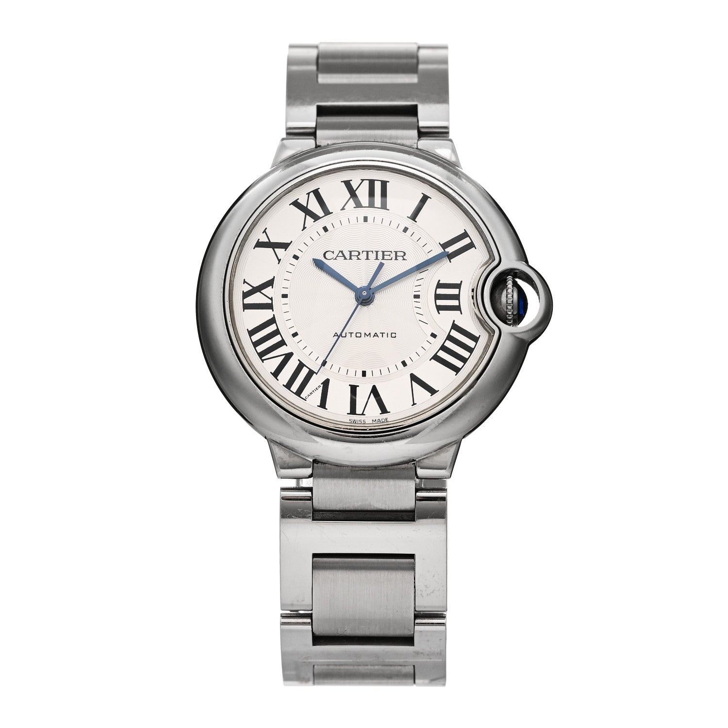 Cartier Stainless Steel 36mm Ballon Bleu De Cartier Automatic Watch 1 of 5