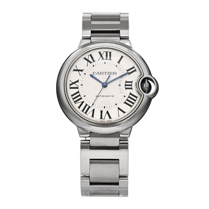 Cartier Stainless Steel 36mm Ballon Bleu De Cartier Automatic Watch 1 of 5