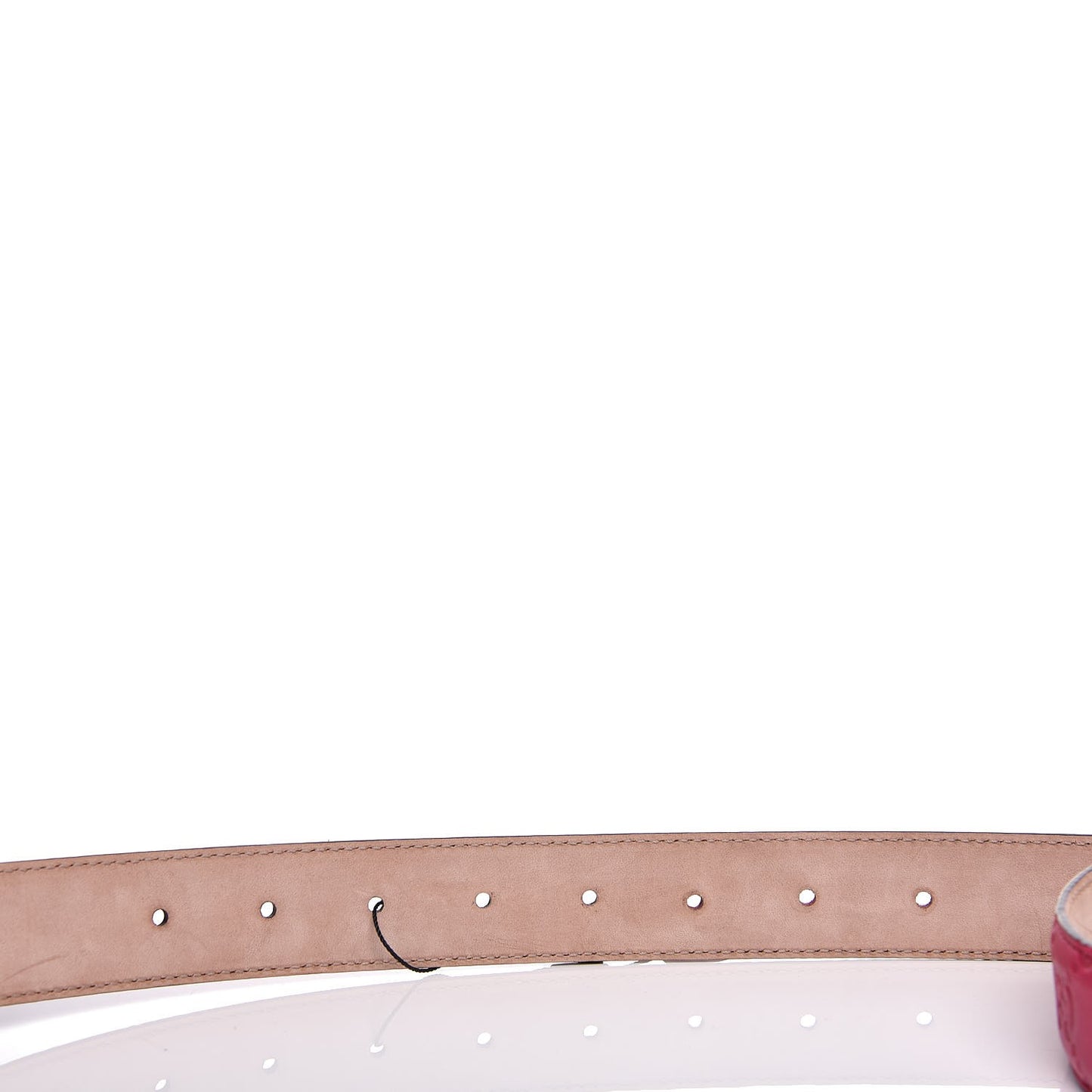 Guccissima Interlocking G Belt 85 34 Pink