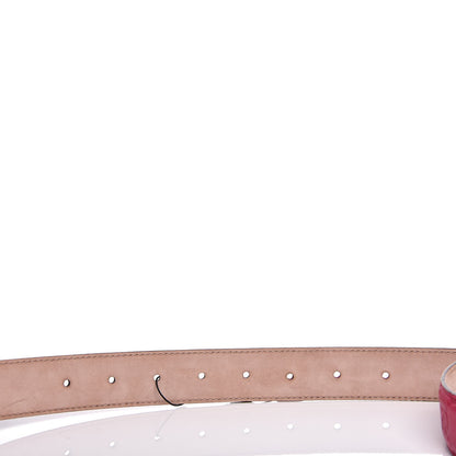 Gucci Guccissima Interlocking G Belt 85 34 Pink 5 of 7