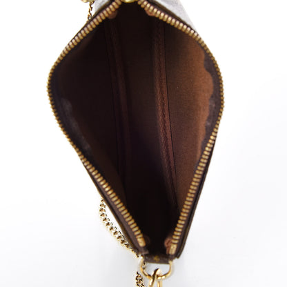 Louis Vuitton Monogram Mini Pochette Accessories 5 of 9