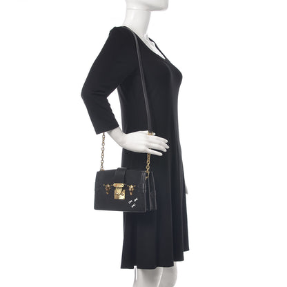 Louis Vuitton Epi Trunk Clutch Black 2 of 10