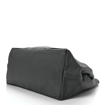 Balenciaga Calfskin Cabas M Shoulder Bag Gris Fossile 7 of 7