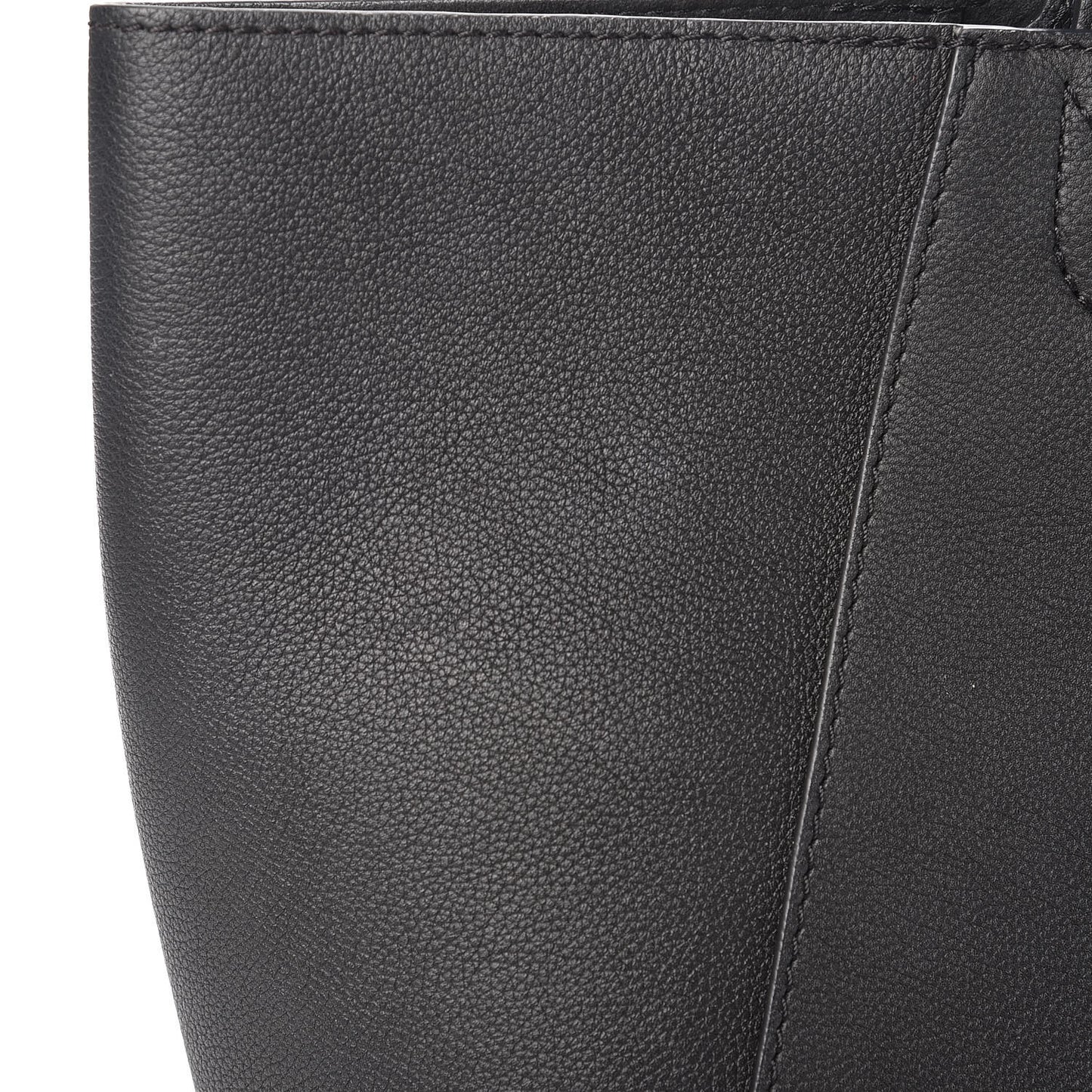 Calfskin Lockme Cabas Black