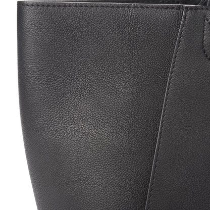 Louis Vuitton Calfskin Lockme Cabas Black 13 of 17