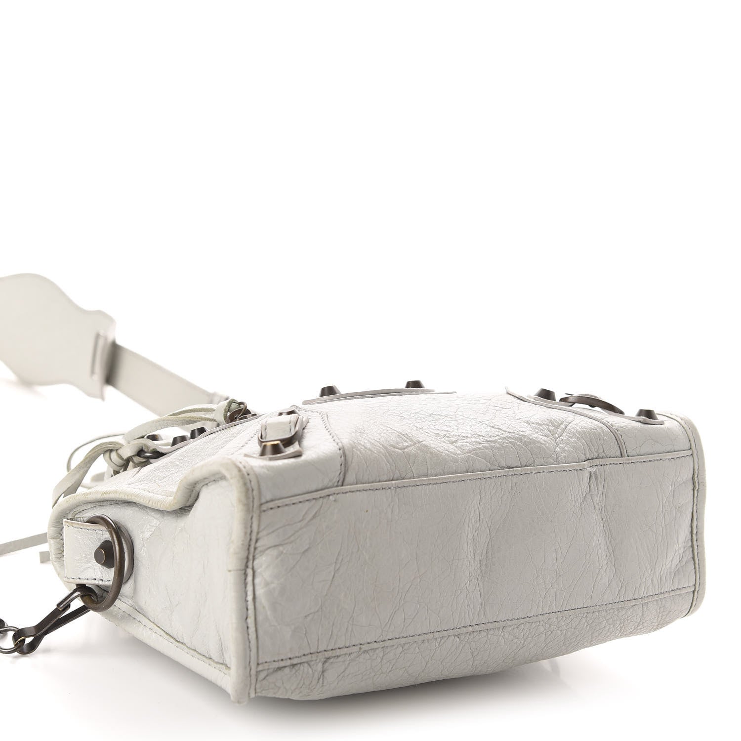 Balenciaga Agneau Classic Hardware Mini City Gris Glace 4 of 14