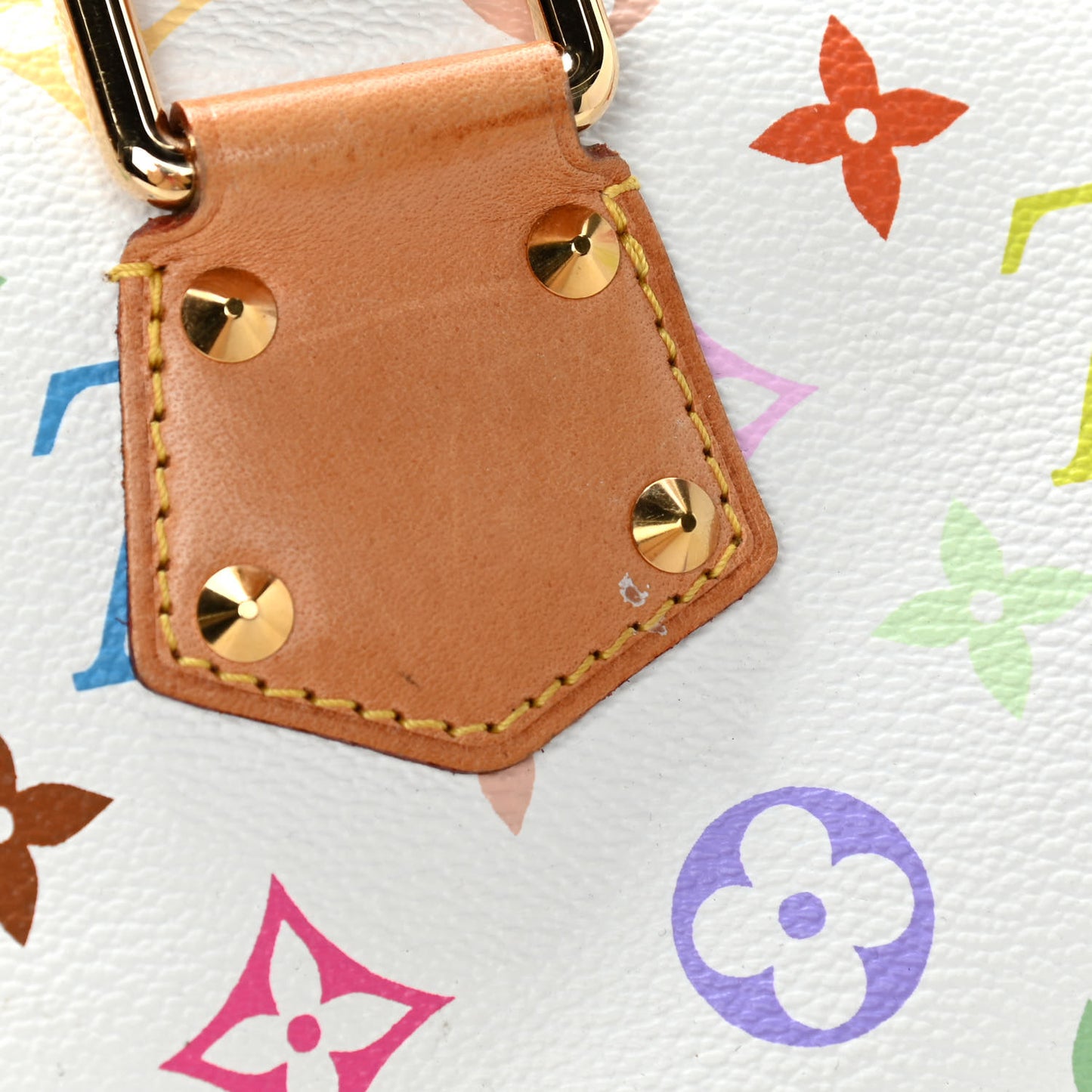 Monogram Multicolor Speedy 30 White