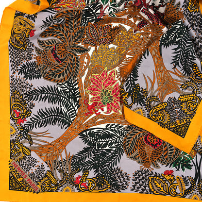 Hermes Silk Maitres de la Foret Scarf 140 2 of 3