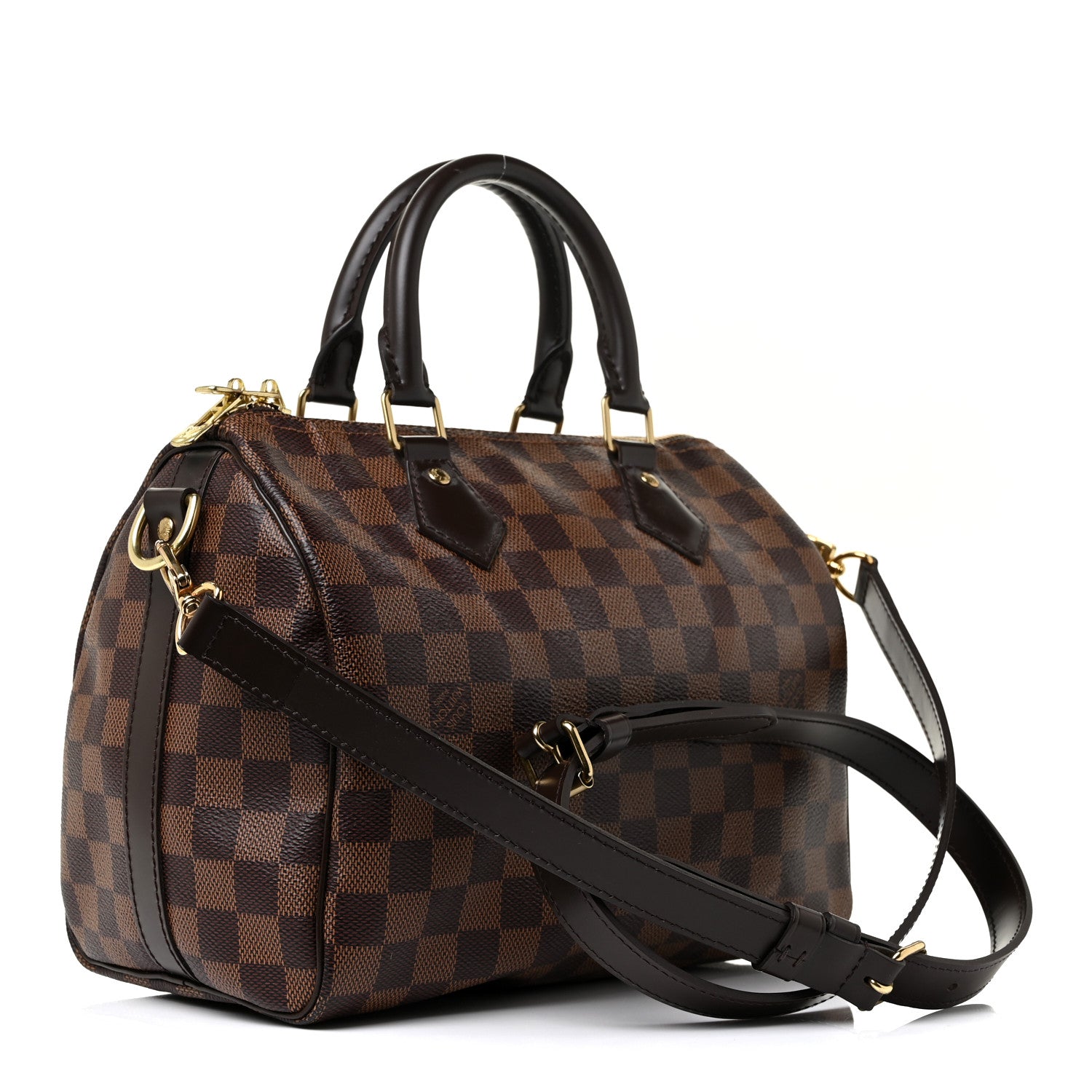 Louis Vuitton Damier Ebene Speedy Bandouliere 25 3 of 13