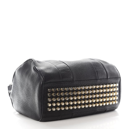 Alexander Wang Pebbled Lambskin Rocco Black Pale Gold Hardware 3 of 7