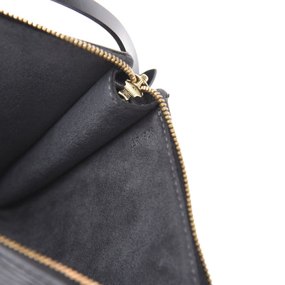 Louis Vuitton Epi Pochette Accessories 24 Black 5 of 8