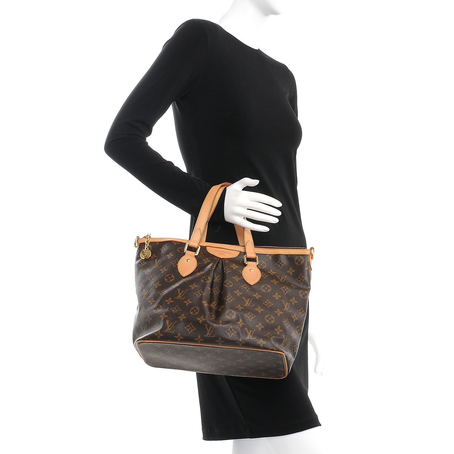 Louis Vuitton Monogram Palermo PM 3 of 8
