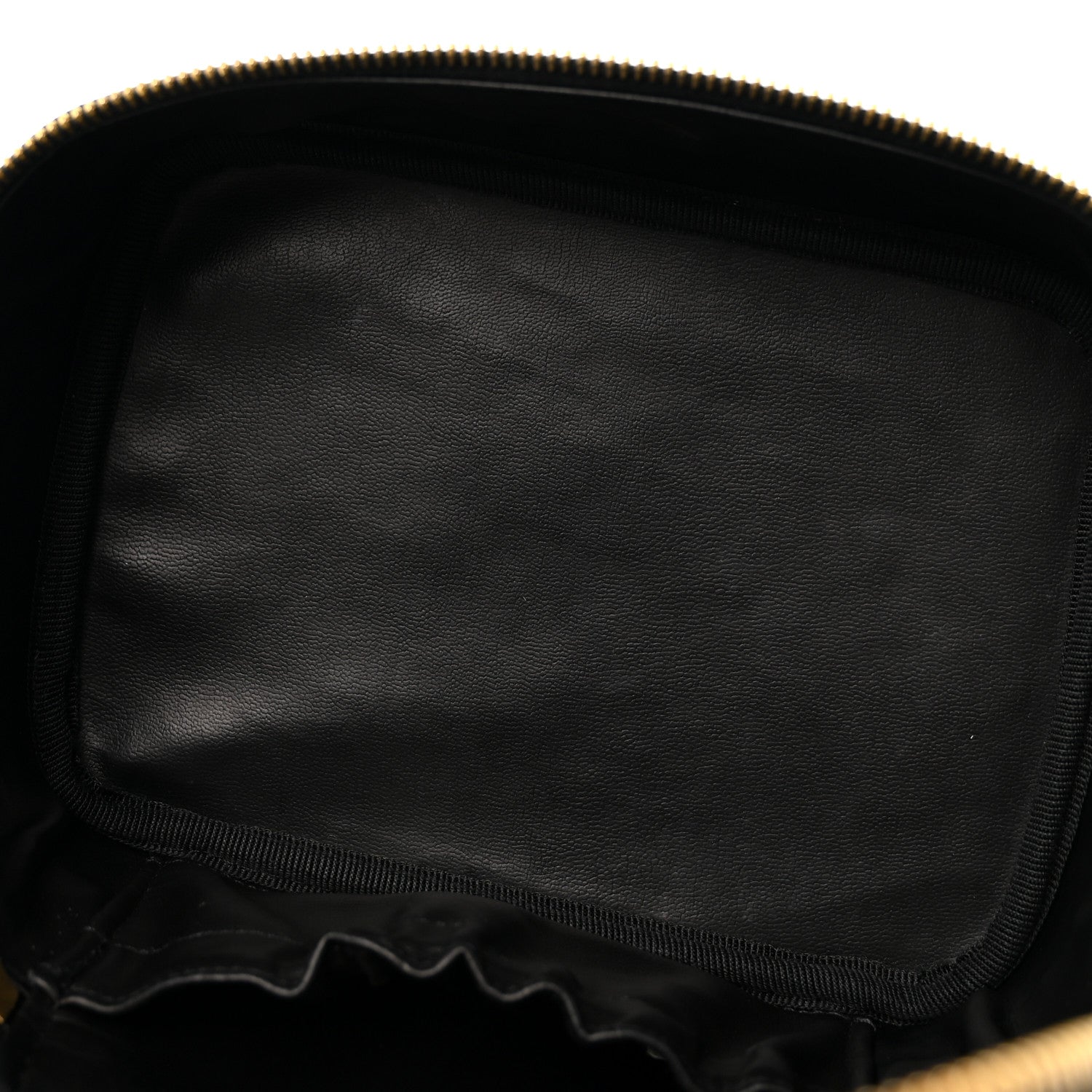 Chanel Lambskin Vanity Cosmetic Case Black 5 of 10