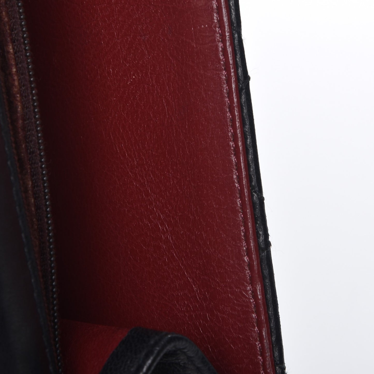 Lambskin Quilted Runway Flap Bag Black