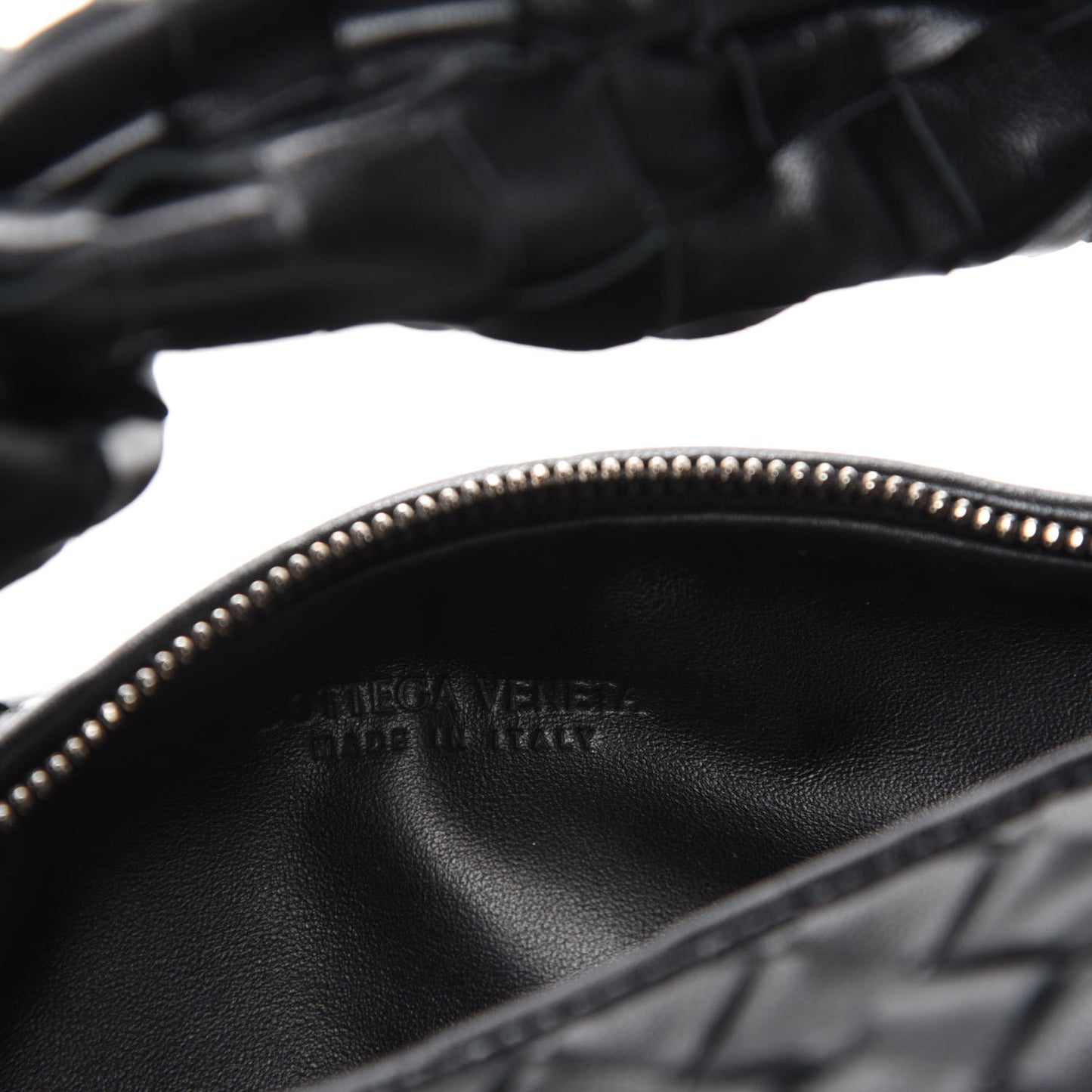 Nappa Intrecciato Mini Jodie Black