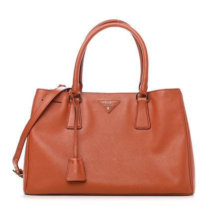 Prada Saffiano Lux Medium Tote Rame 1 of 15