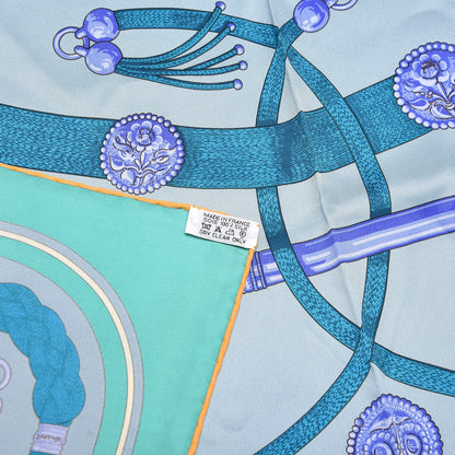 Hermes Silk Gaucho Par Paris Scarf 70 3 of 4