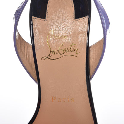 Christian Louboutin Mesh Patent Volumetric 120 Sandals 38 Sunset 7 of 8
