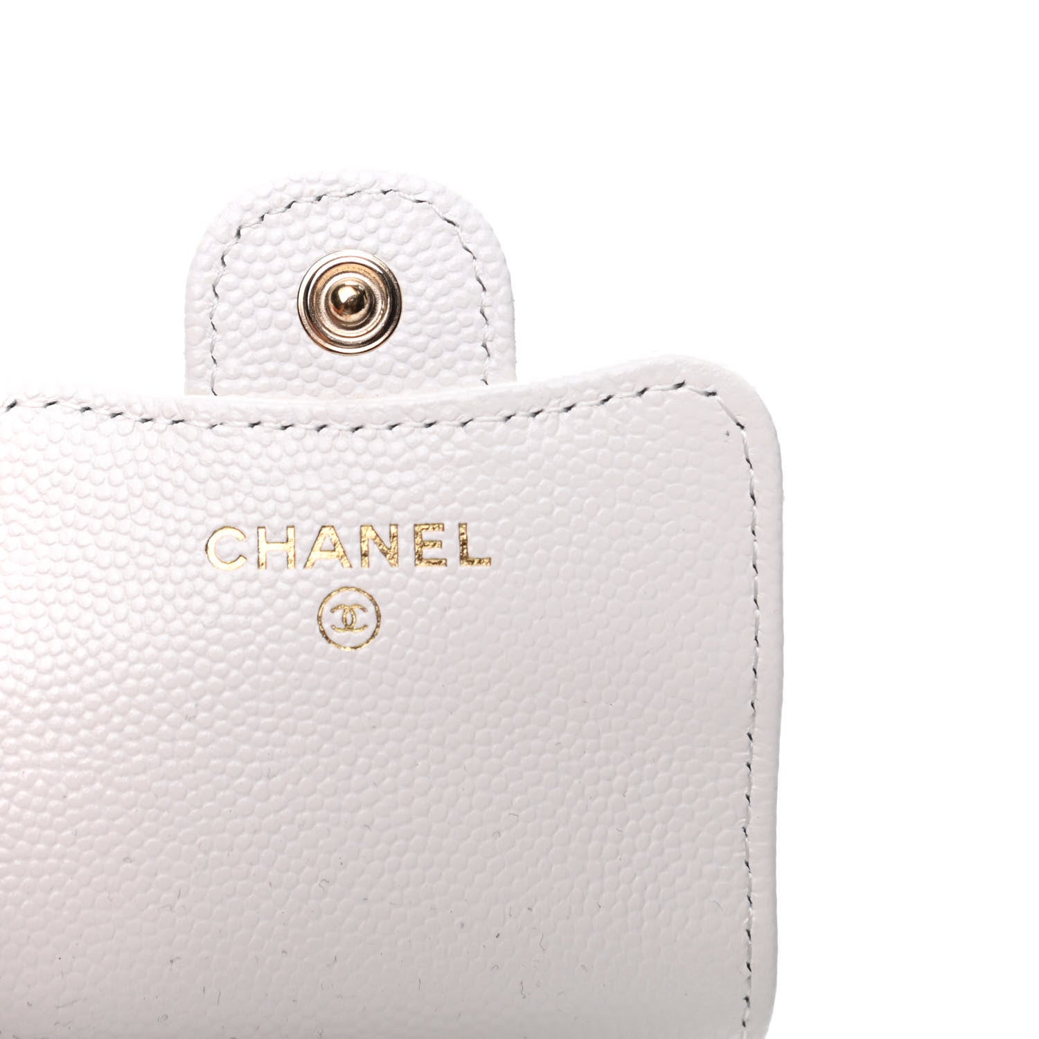 Chanel Caviar Quilted Airpods Pro Case White 6 of 9
