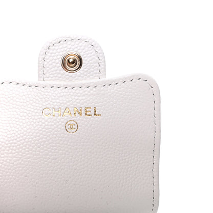 Chanel Caviar Quilted Airpods Pro Case White 6 of 9