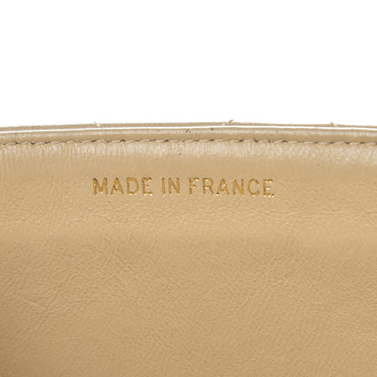 Chanel Lambskin Quilted Jumbo Single Flap Light Beige 7 of 13