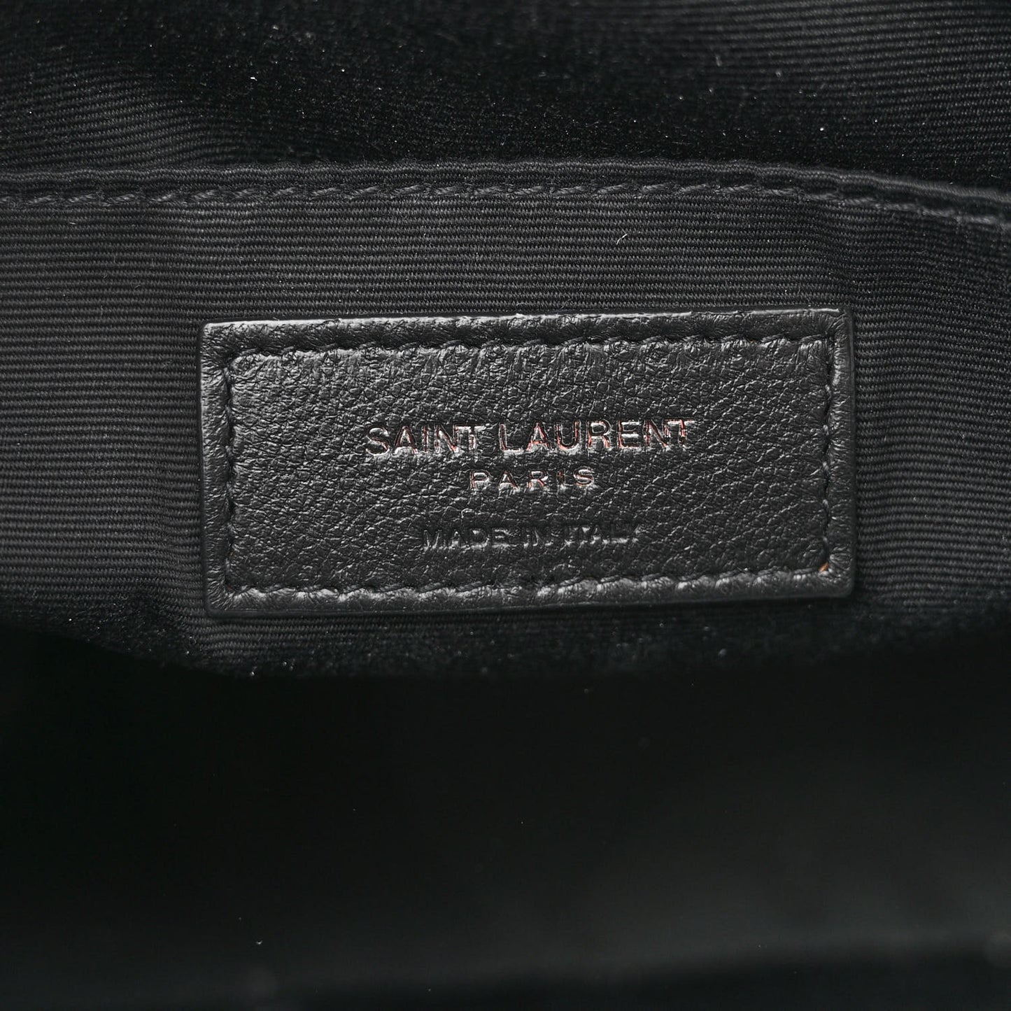 Calfskin Matelasse Monogram Lou Camera Bag Black