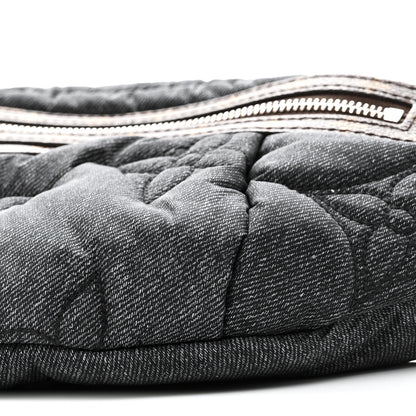 Louis Vuitton Econyl Monogram LV Ski High Rise Bumbag Black Jeans 9 of 10