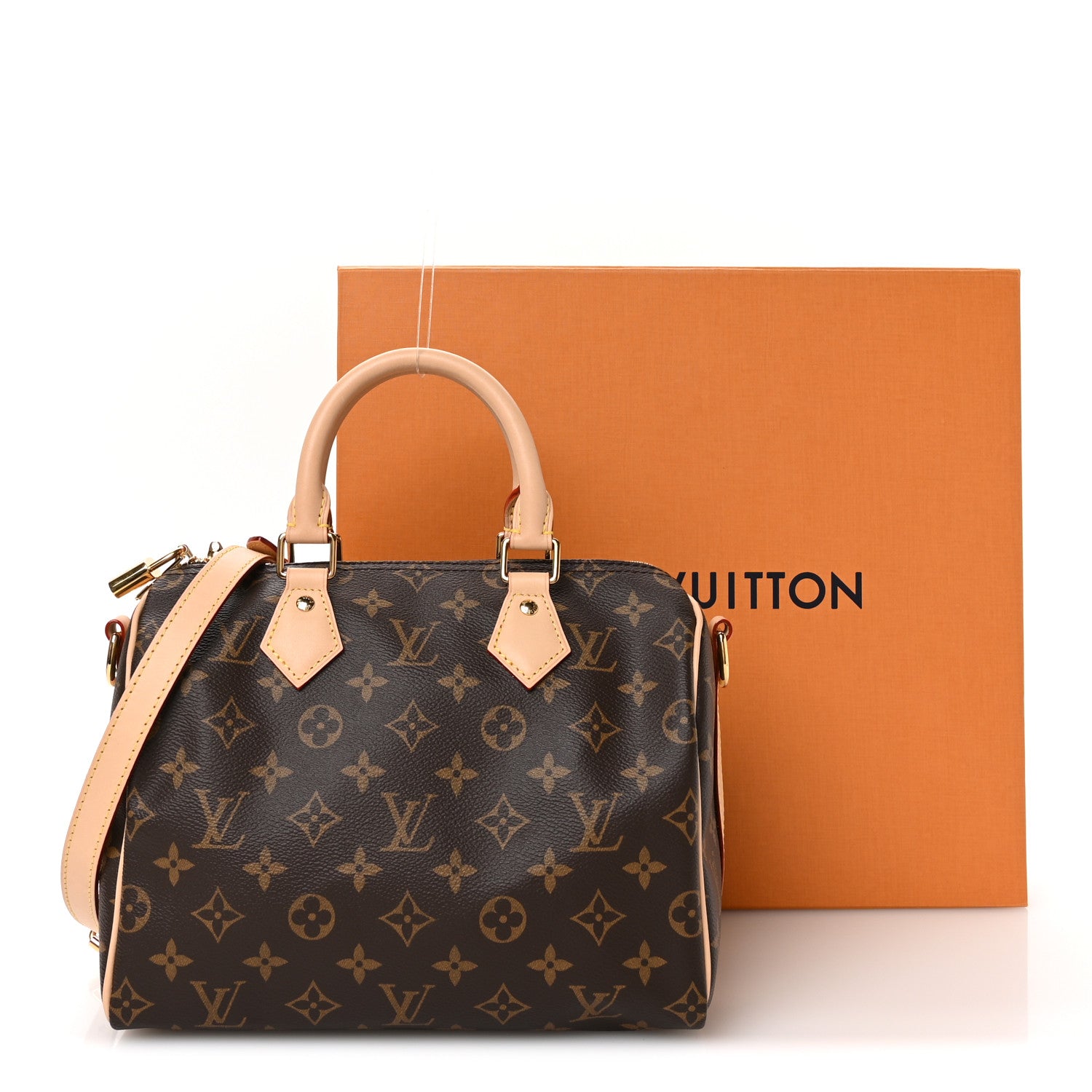 Louis Vuitton Monogram Speedy Bandouliere 25 10 of 10