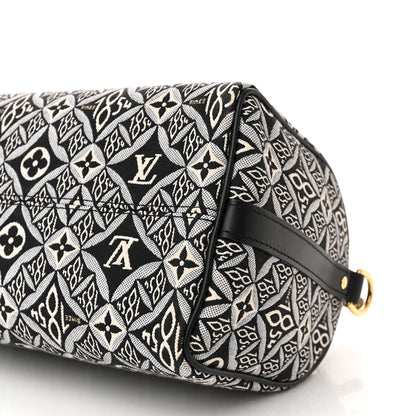 Louis Vuitton Jacquard Since 1854 Speedy Bandouliere 25 Black 10 of 10