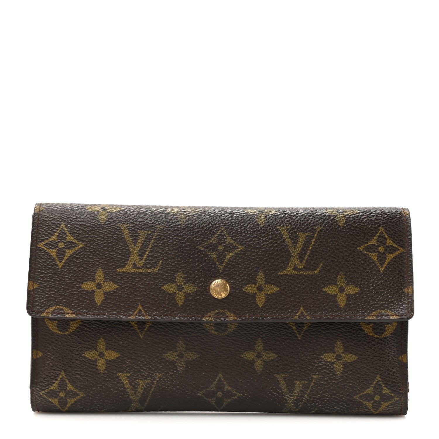 Louis Vuitton Monogram Porte Tresor International Wallet 1 of 11