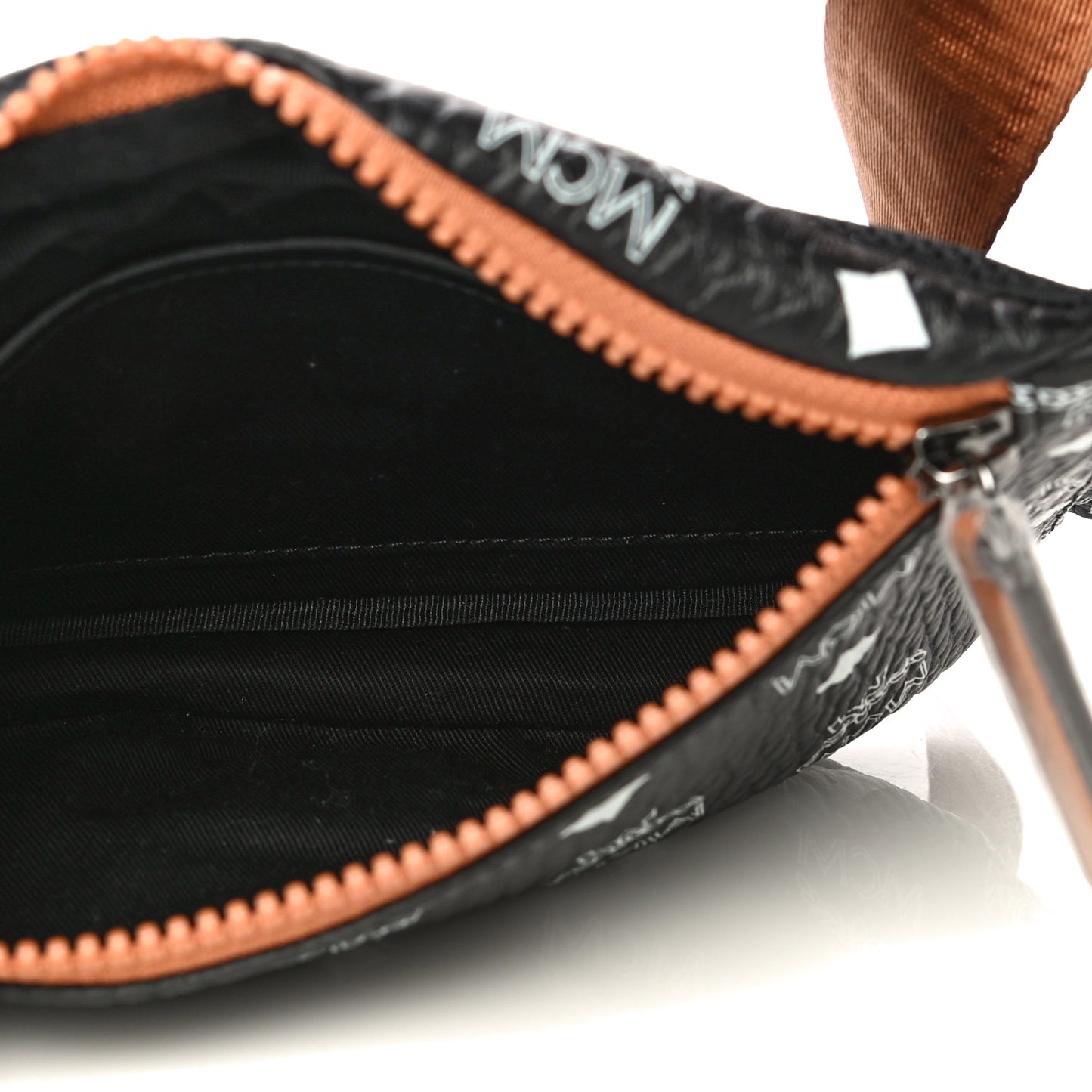 Visetos 3 Pocket Belt Bag Black Cognac
