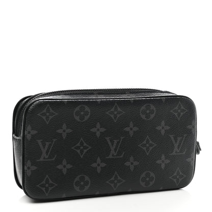 Louis Vuitton Monogram Eclipse Pochette Volga 3 of 8