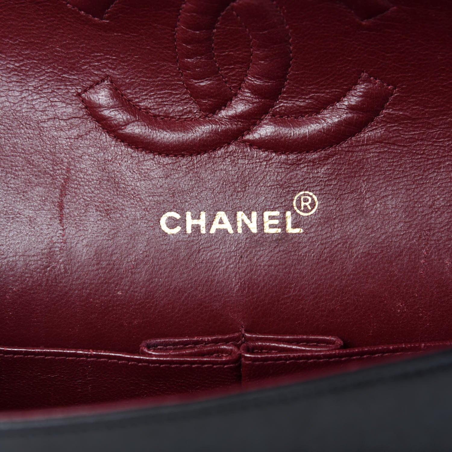 Chanel Lambskin Quilted Medium Double Flap Dark Brown 10 of 13