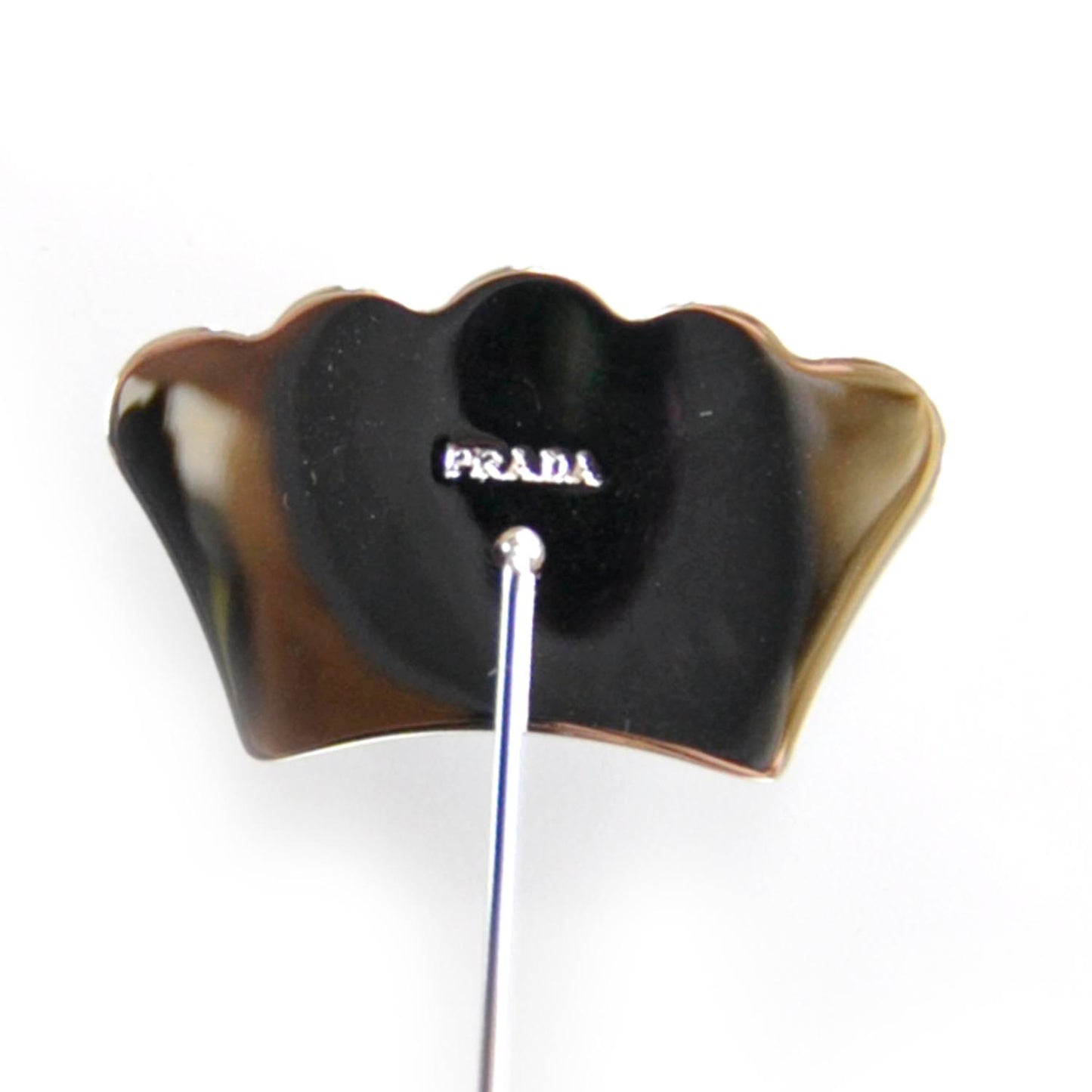 Plexiglass Crown Pin Unisex