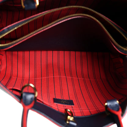 Louis Vuitton Empreinte Montaigne MM Marine Rouge 6 of 11