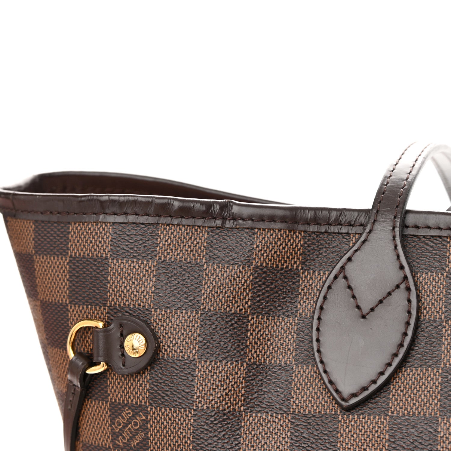 Louis Vuitton Damier Ebene Neo Neverfull MM Rose Ballerine 19 of 19